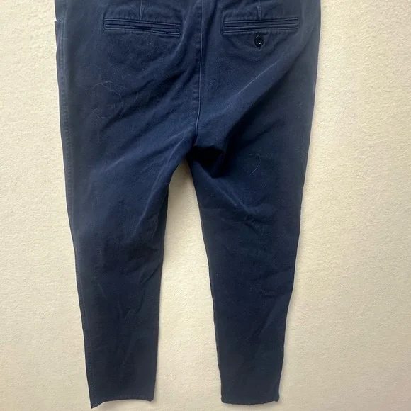 VTG Lauren Jeans Co. Dress Pants Women’s 4 Petite Ralph Lauren Navy Blue - Picture 11 of 11